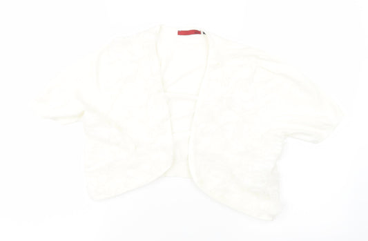 Womens UK Size L Preworn White Jacket
