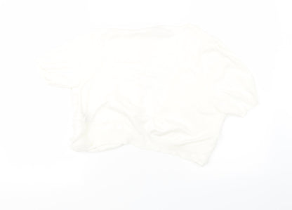 Womens UK Size L Preworn White Jacket