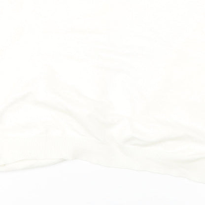 Womens UK Size L Preworn White Jacket