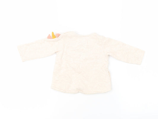 F&F Girls Pink   Pullover Jumper Size 3-6 Months
