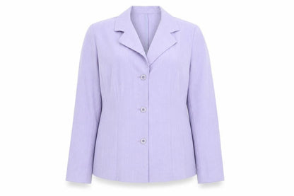 Charlotte Gold Womens Purple   Jacket Blazer Size 14