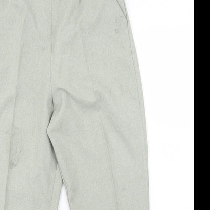 Womens UK Size 14 Classics Regular Fit  Green Trousers