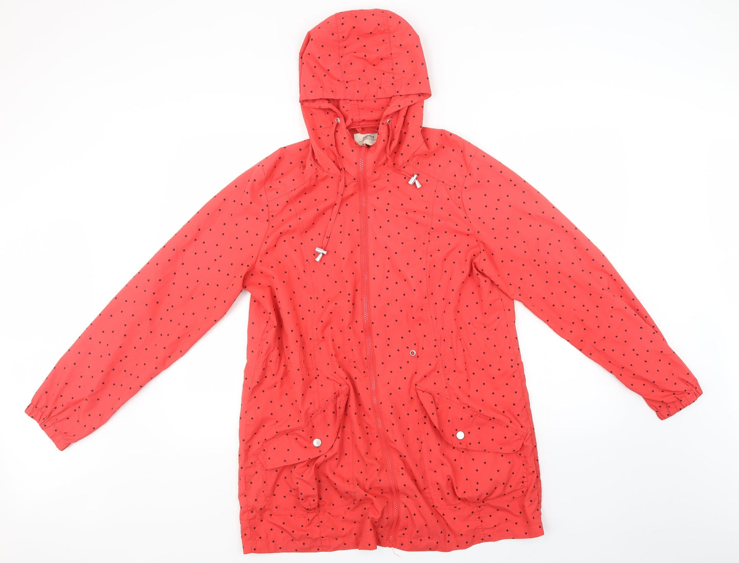 Matalan Womens Red Polka Dot  Jacket  Size 12