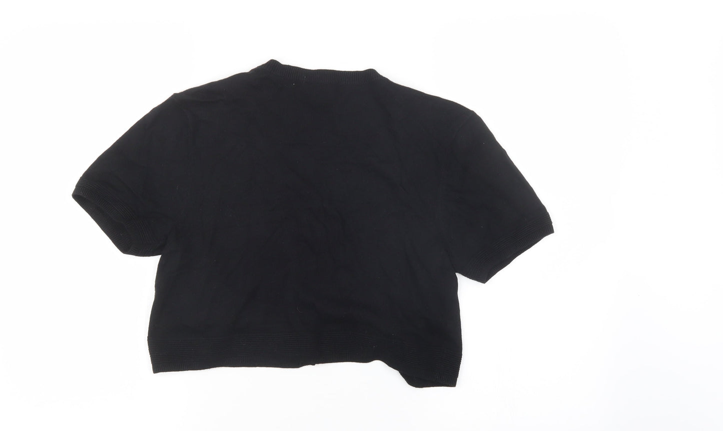 Womens UK Size 14 Sainsburys Black Cardigan Jumper