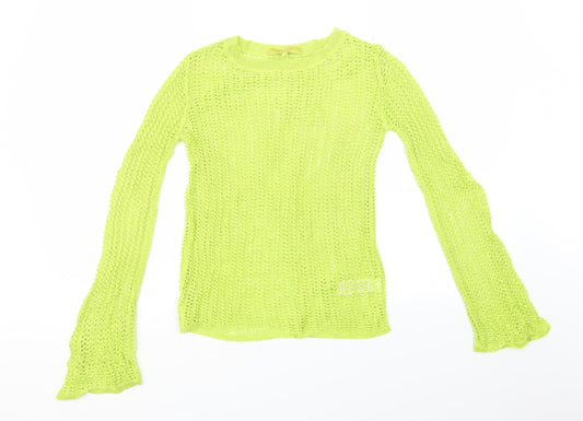 Womens UK Size 6 NEXT Green Pullover Sweatshirt