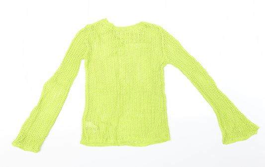 Womens UK Size 6 NEXT Green Pullover Sweatshirt