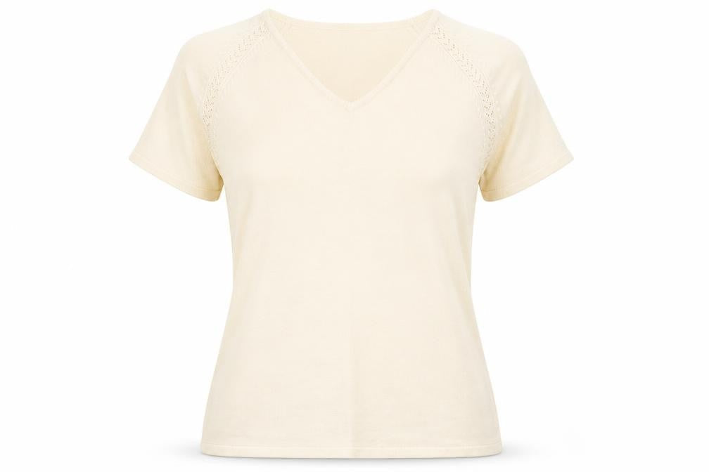 Womens UK Size 14 Berkertex Yellow Basic T-Shirt