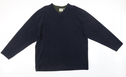 Mens UK Size XL Debenhams Blue Pullover Sweatshirt