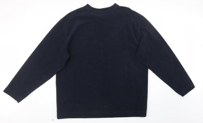 Mens UK Size XL Debenhams Blue Pullover Sweatshirt