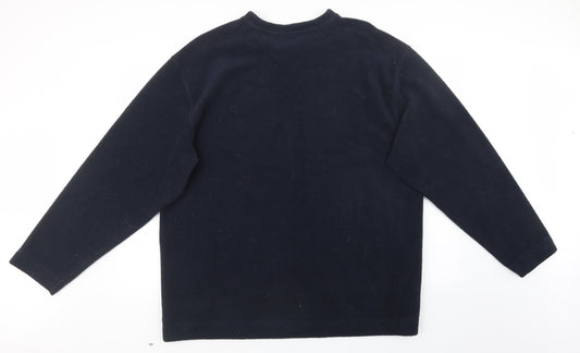 Mens UK Size XL Debenhams Blue Pullover Sweatshirt