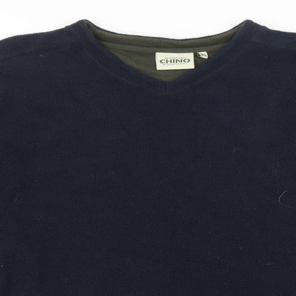 Mens UK Size XL Debenhams Blue Pullover Sweatshirt
