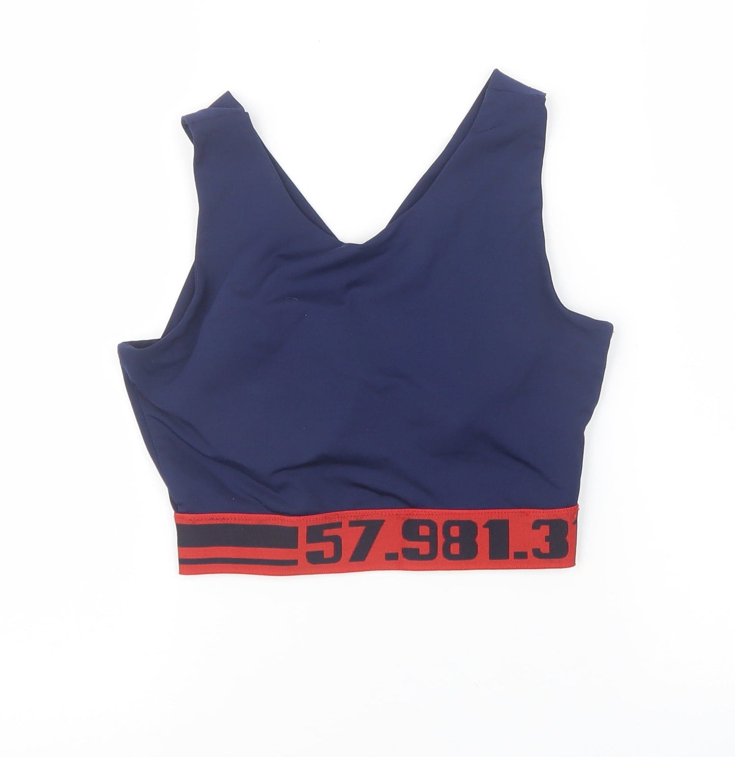 workout Womens Blue   Cropped Casual Size 8