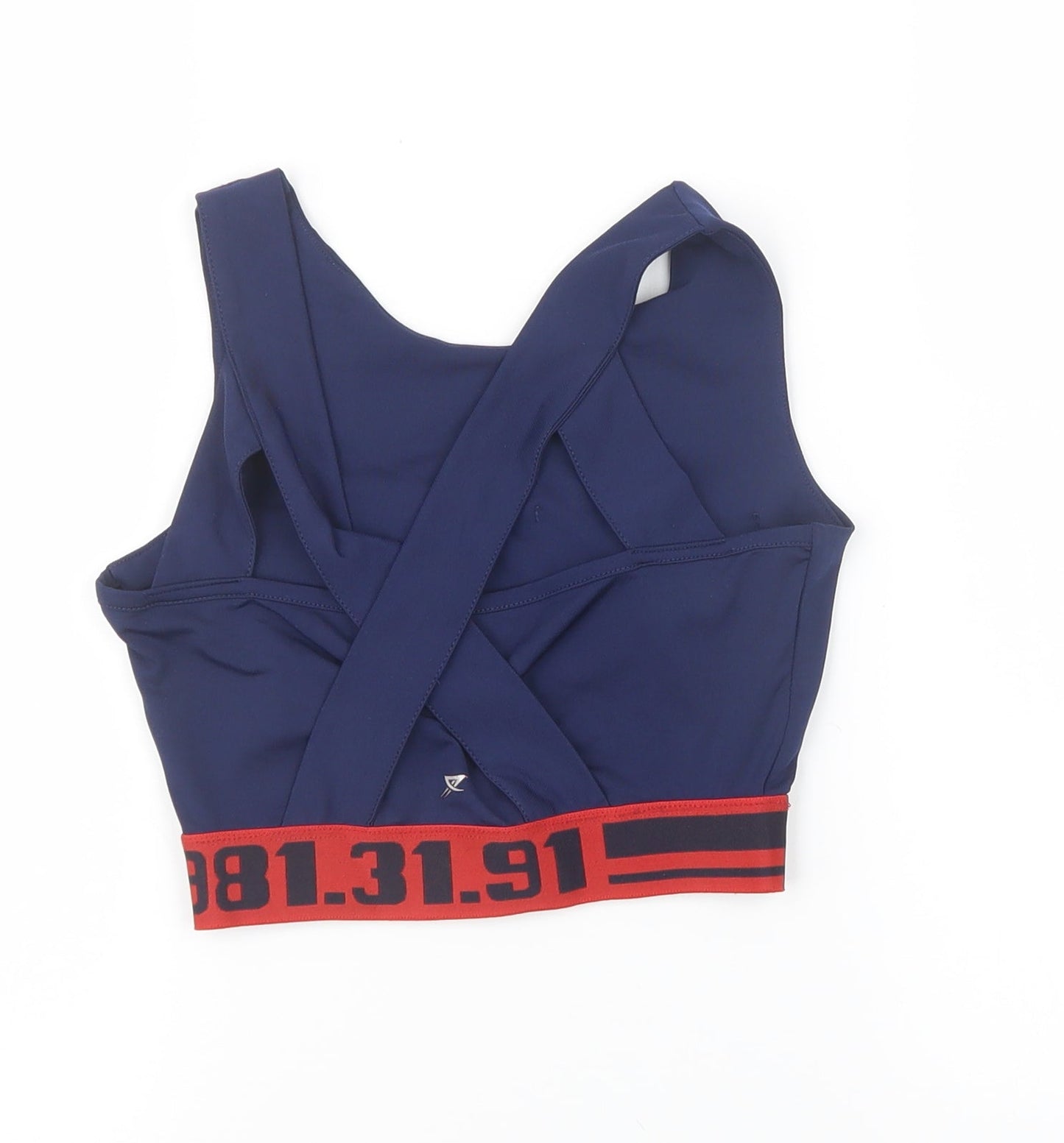 workout Womens Blue   Cropped Casual Size 8