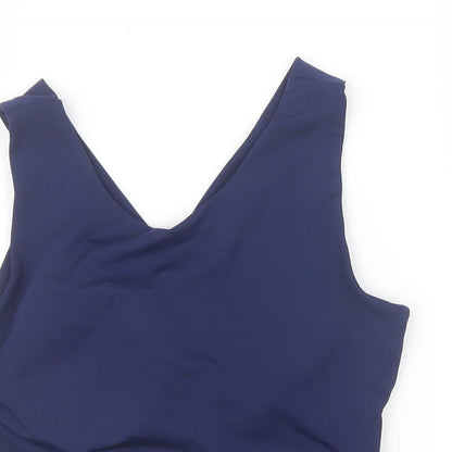 workout Womens Blue   Cropped Casual Size 8