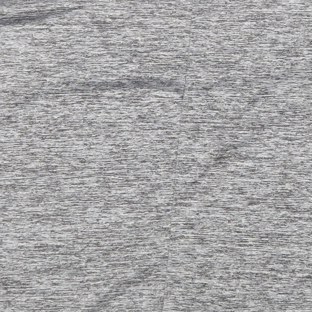Womens UK Size S Matalan Grey Cropped T-Shirt
