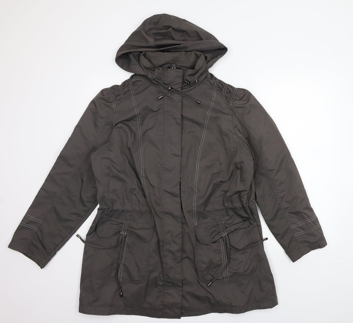 Womens UK Size 14 BM Grey Jacket