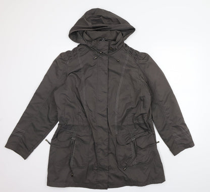 Womens UK Size 14 BM Grey Jacket