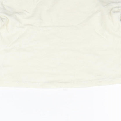 George Girls White   Basic T-Shirt Size 12-18 Months