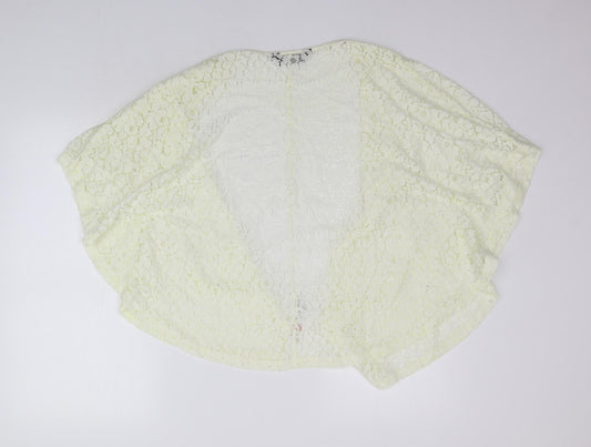 Dorothy Perkins Womens Yellow   Cardigan Jumper Size M