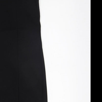 PRETTYLITTLETHING Womens Black   A-Line  Size 6