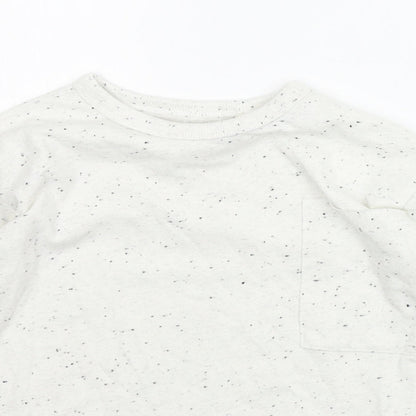 NEXT Girls Grey   Basic T-Shirt Size 2-3 Years