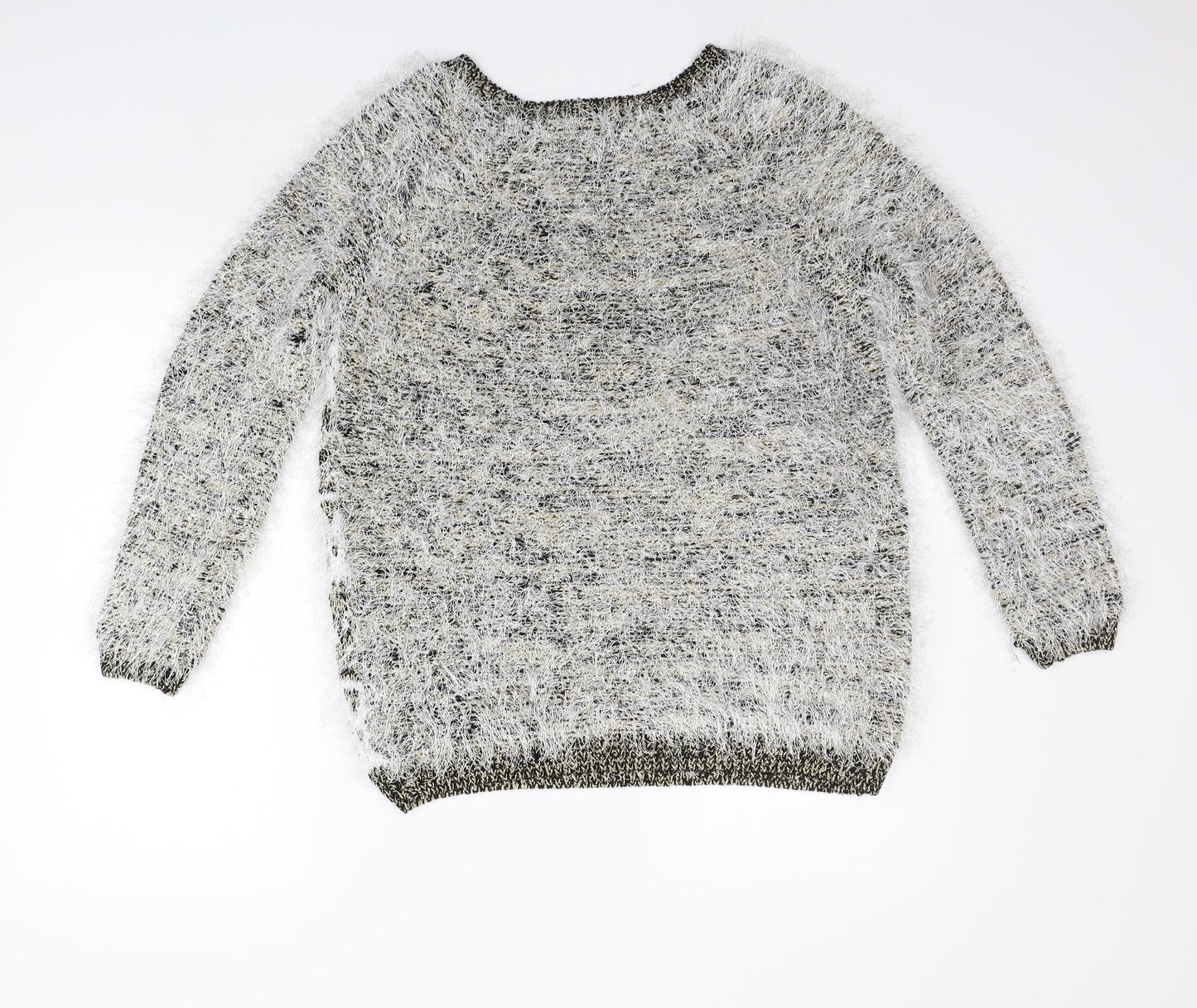Womens UK Size 12 River Island White Pullover Jumper