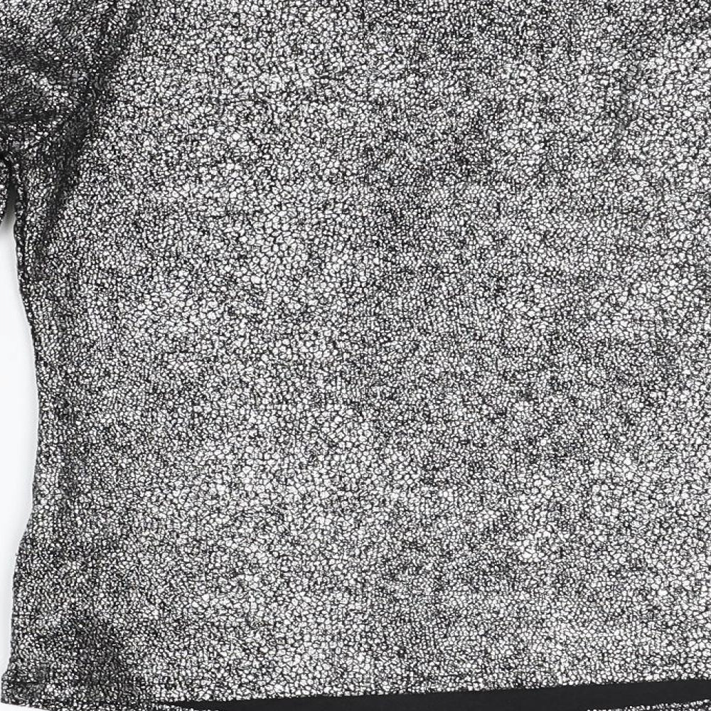 Marks and Spencer Womens Grey   Basic Blouse Size 12