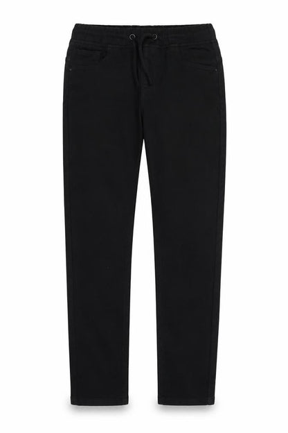 Matalan Boys Black   Carrot Trousers Size 12 Years