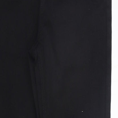 Matalan Boys Black   Carrot Trousers Size 12 Years