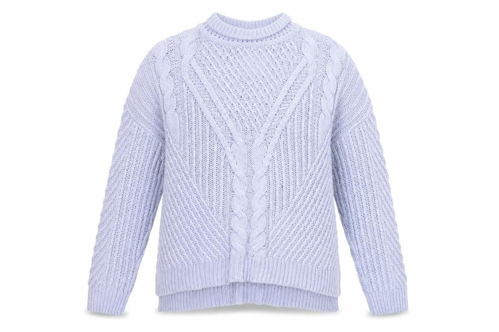 Womens UK Size M Matalan Blue Pullover Jumper