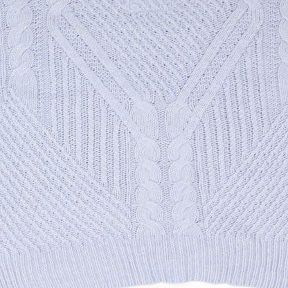Womens UK Size M Matalan Blue Pullover Jumper