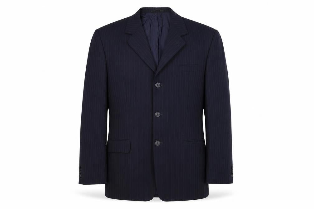 Mens UK Size S Preworn Regular Blue Suit Jacket