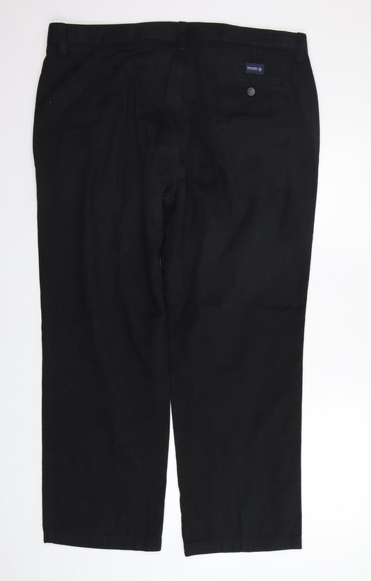 Maine Womens Black   Trousers  Size 42 in L30 in