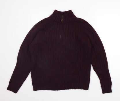 Marks and Spencer Mens Purple   Pullover Jumper Size M