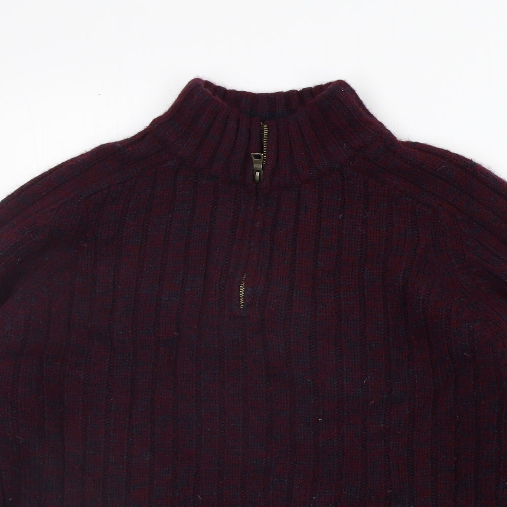 Marks and Spencer Mens Purple   Pullover Jumper Size M