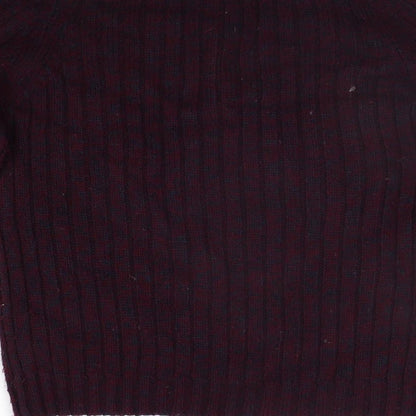 Marks and Spencer Mens Purple   Pullover Jumper Size M