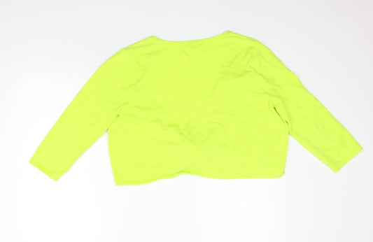 TU Womens Green   Cardigan Jumper Size 16