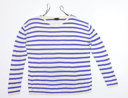 Womens UK Size M H&M Blue Pullover Jumper