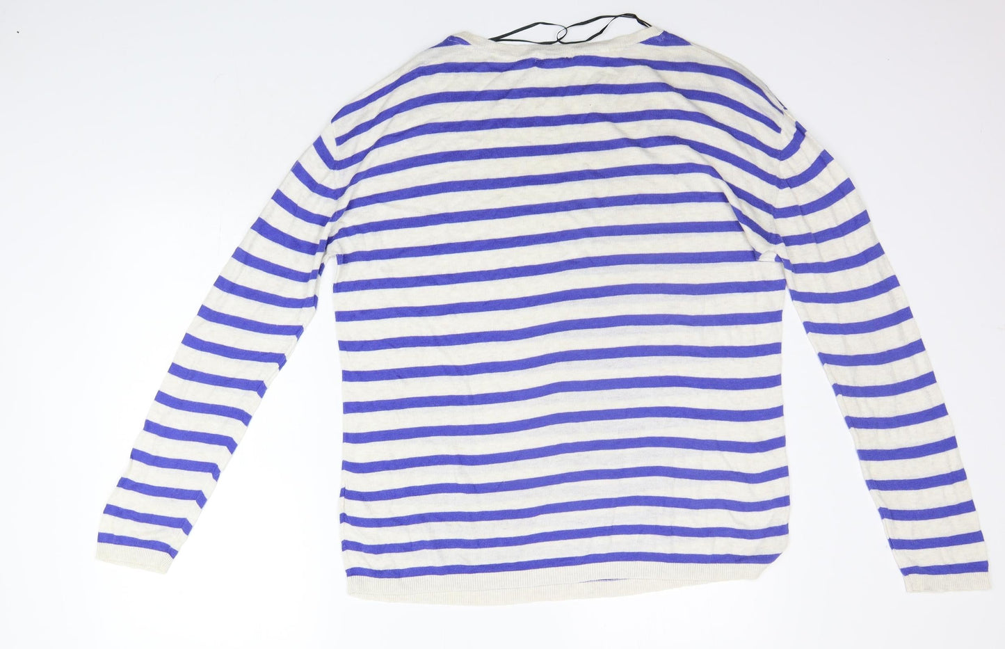Womens UK Size M H&M Blue Pullover Jumper