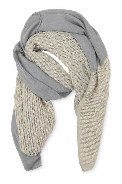 Luxe Womens Beige    Shawl/Wrap
