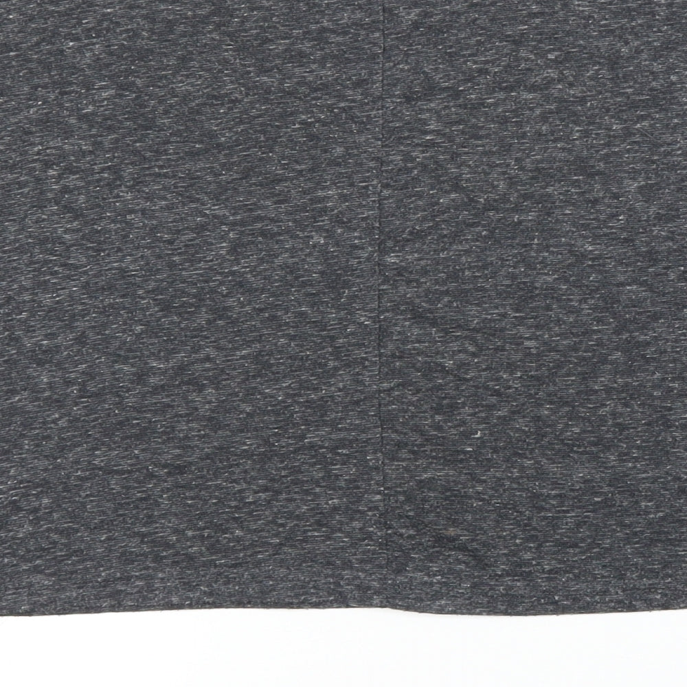 Womens UK Size 12 ASOS Grey Basic Blouse