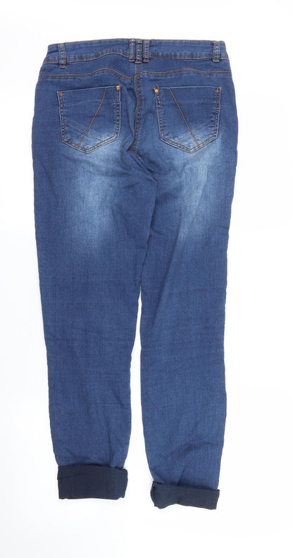 Lexi Womens Blue  Denim Skinny Jeans Size 26 in L26 in