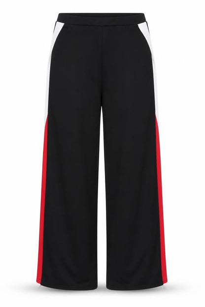 Womens UK Size 12 PRETTYLITTLETHING Regular Fit Sweatpants Black Trousers