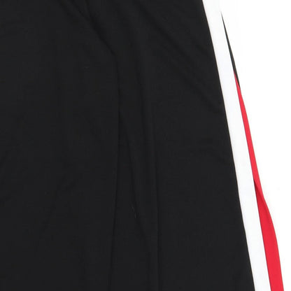 Womens UK Size 12 PRETTYLITTLETHING Regular Fit Sweatpants Black Trousers