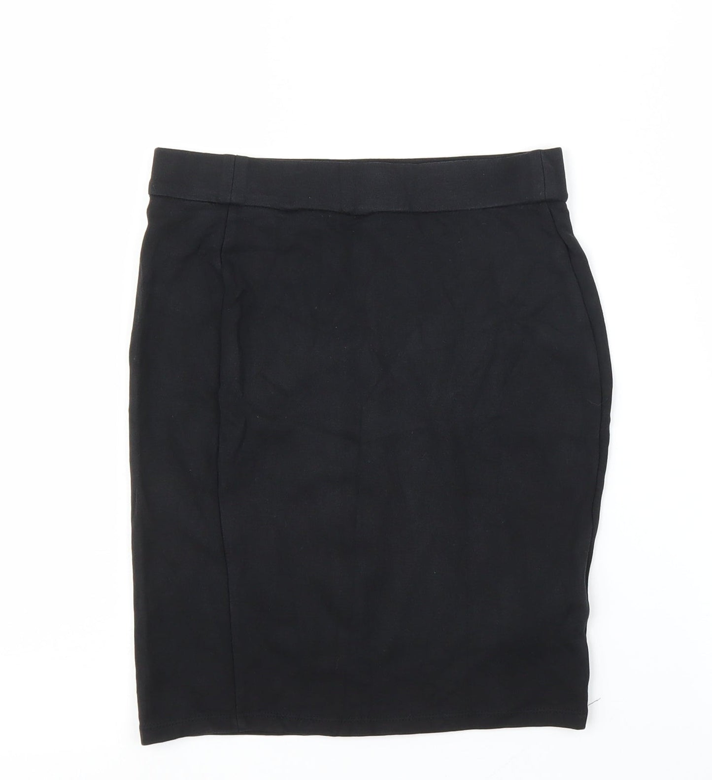 M&S Girls Black   Straight & Pencil Skirt Size 10-11 Years