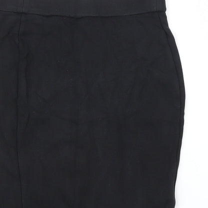 M&S Girls Black   Straight & Pencil Skirt Size 10-11 Years