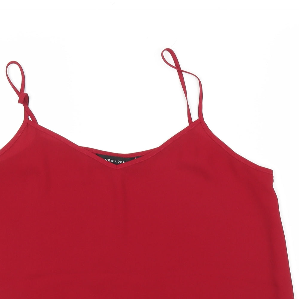 Womens UK Size 14 New Look Purple Camisole Blouse