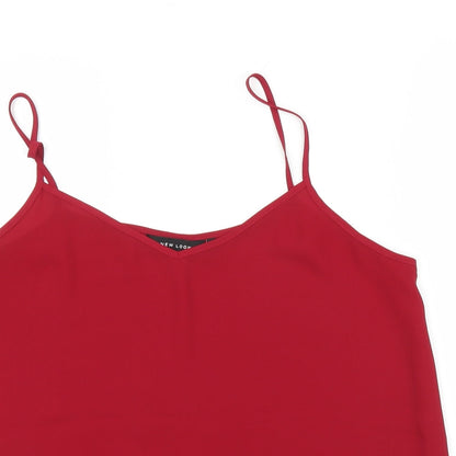 Womens UK Size 14 New Look Purple Camisole Blouse