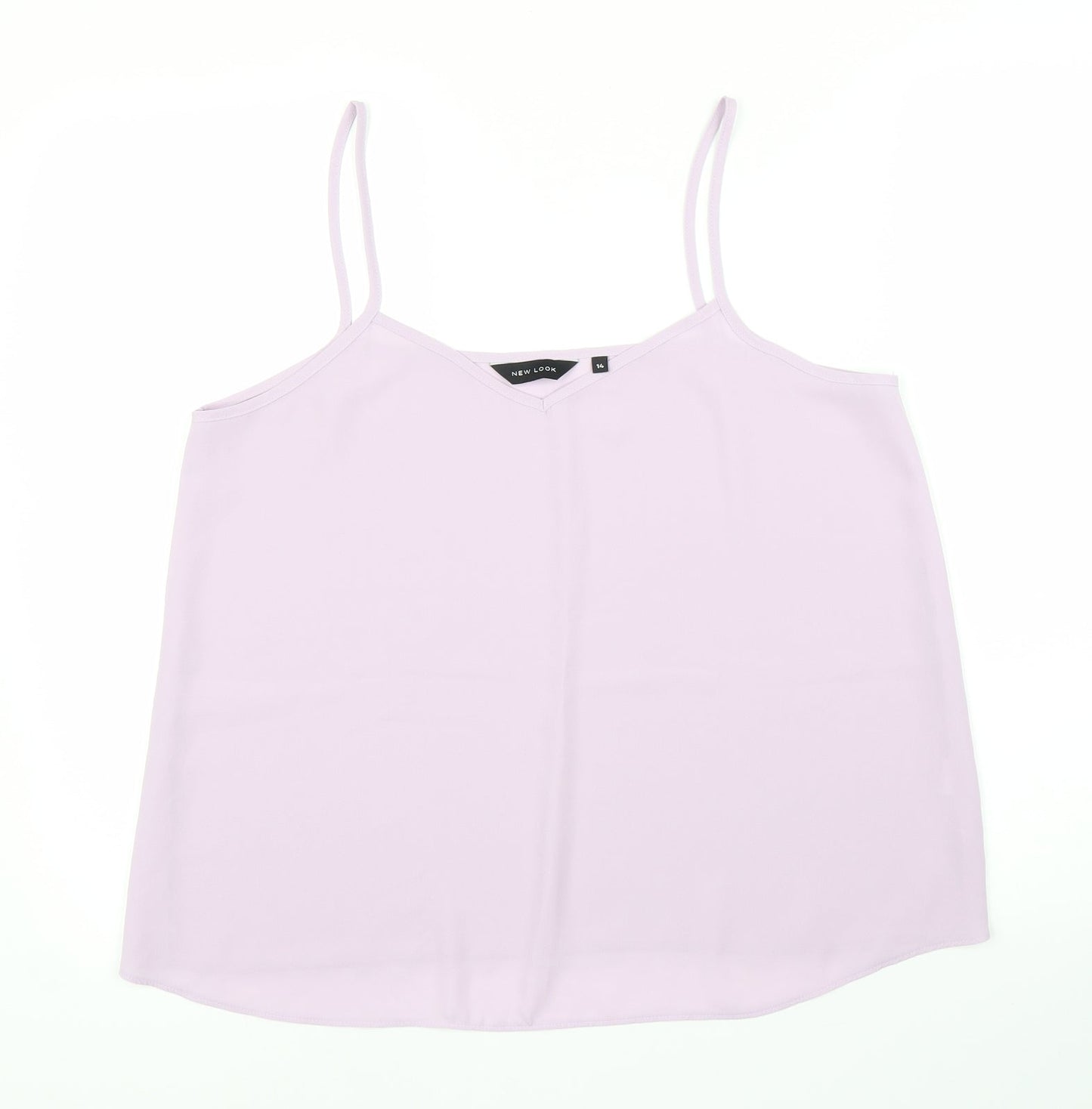 Womens UK Size 14 New Look Purple Camisole Blouse