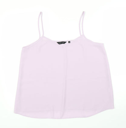 Womens UK Size 14 New Look Purple Camisole Blouse